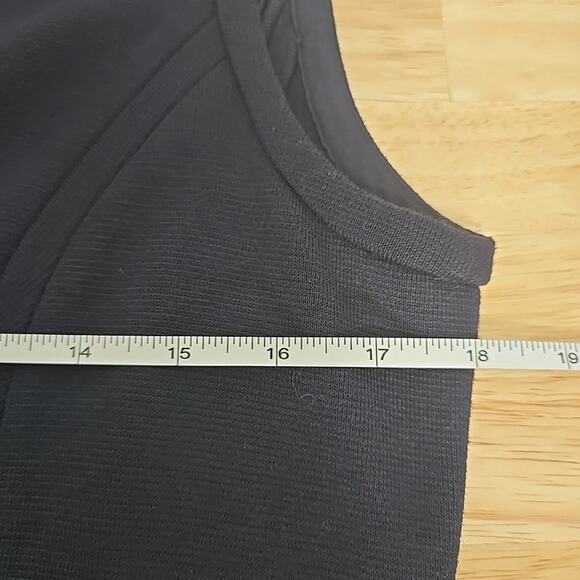 Tory Burch Ponte Knit Sheath Dress Size Large Colorblock Wool Blend Sleeveless‎ - Picture 5 of 9